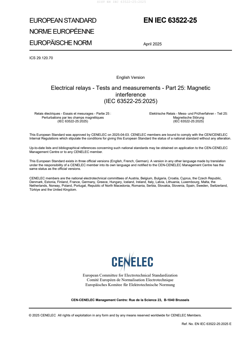 EN IEC 63522-25:2025