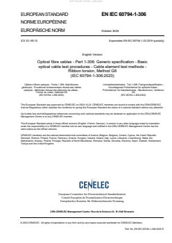 EN IEC 60794-1-306:2023 - Page 3 preview