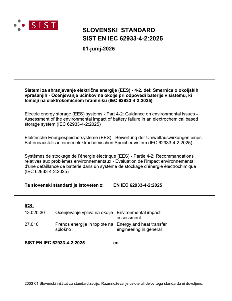 EN IEC 62933-4-2:2025 - BARVE