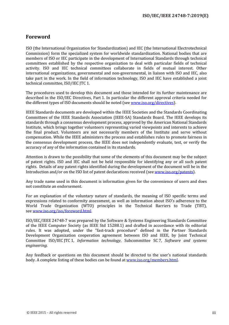 ISO/IEC/IEEE 24748-7:2019 - Systems and software engineering — Life cycle management — Part 7: Application of systems engineering on defense programs
Released:2/6/2019