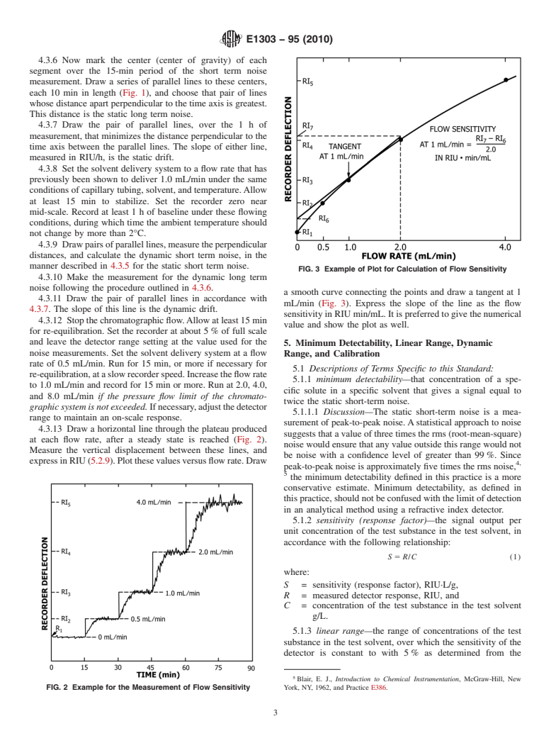 ASTM E1303-95(2010) - Practice for Refractive Index Detectors Used in Liquid Chromatography