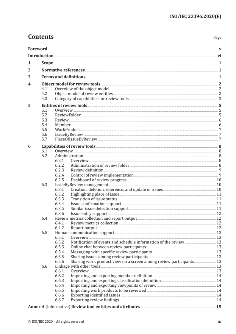 ISO/IEC 23396:2020 ISO/IEC 23396:2020 - Systems and software engineering — Capabilities of review tools
Released:7/8/2020