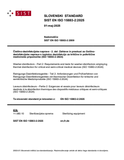 EN ISO 15883-2:2025 - Page 1 preview