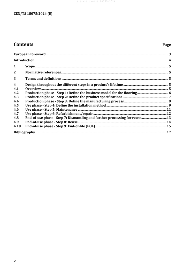 SIST-TS CEN/TS 18075:2024 SIST-TS CEN/TS 18075:2024 - Page 4 preview