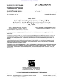 SIST EN 16908:2017+A1:2022 - Page 3 preview