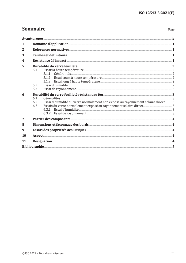 ISO 12543-3:2021 - Verre dans la construction — Verre feuilleté et verre feuilleté de sécurité — Partie 3: Verre feuilleté
Released:12/15/2021