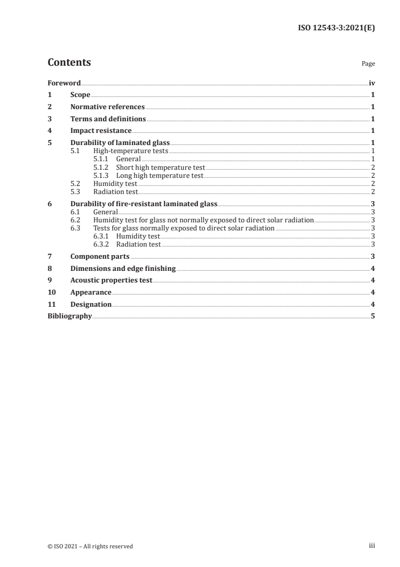 ISO 12543-3:2021 - Glass in building — Laminated glass and laminated safety glass — Part 3: Laminated glass
Released:12/15/2021