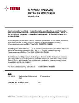 SIST EN IEC 61169-10:2024 - Page 1 preview