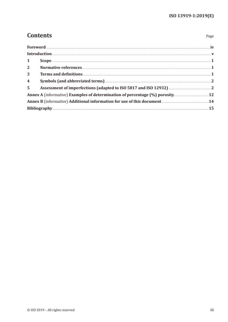 ISO 13919-1:2019 - Electron and laser-beam welded joints — Requirements and recommendations on quality levels for imperfections — Part 1: Steel, nickel, titanium and their alloys
Released:10/25/2019