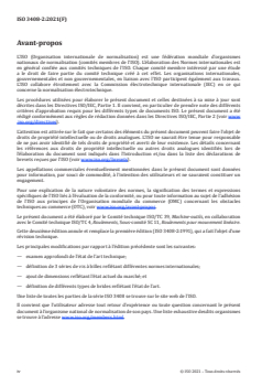 ISO 3408-2:2021 ISO 3408-2:2021 - Vis à billes — Partie 2: Diamètres et pas hélicoïdaux nominaux et dimensions des écrous et boulons de montage — Série métrique
Released:5/13/2021 - Page 4 preview