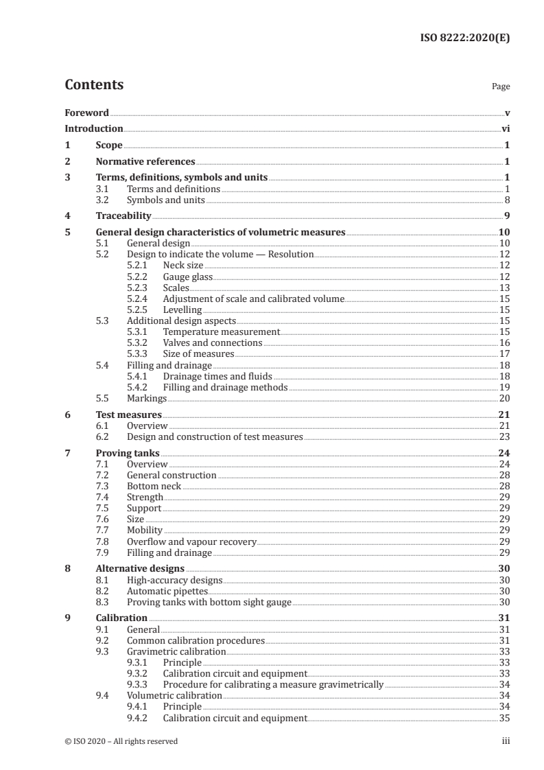 ISO 8222:2020 - Petroleum measurement systems — Calibration — Volumetric measures, proving tanks and field measures (including formulae for properties of liquids and materials)
Released:3/31/2020