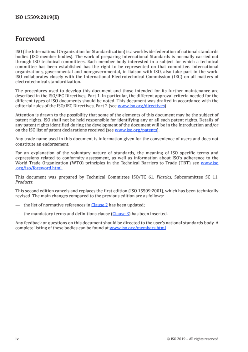 ISO 15509:2019 ISO 15509:2019 - Adhesives — Determination of the bond strength of engineering-plastic joints
Released:5/2/2019 - Page 4 preview