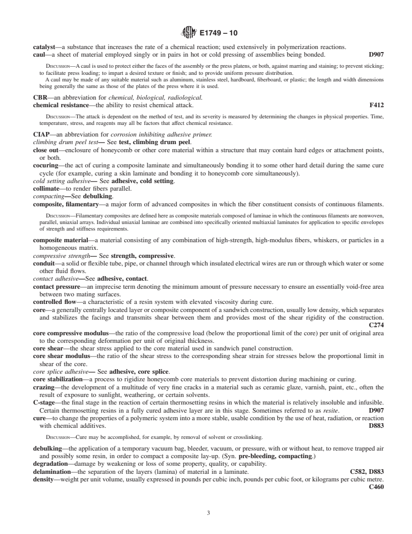 REDLINE ASTM E1749-10 - Standard Terminology Relating to Rigid Wall Relocatable Shelters