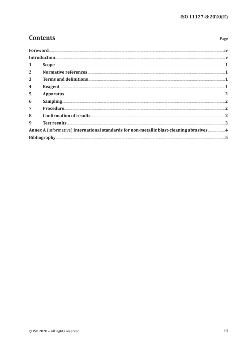 ISO 11127-8:2020 - Preparation of steel substrates before application of paints and related products — Test methods for non-metallic blast-cleaning abrasives — Part 8: Field determination of water-soluble chlorides
Released:10/9/2020