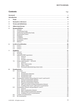 ISO 9712:2021 - Non-destructive testing — Qualification and certification of NDT personnel
Released:12/21/2021 - Page 3 preview