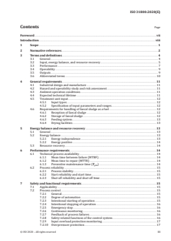 ISO 31800:2020 ISO 31800:2020 - Faecal sludge treatment units — Energy independent, prefabricated, community-scale, resource recovery units — Safety and performance requirements
Released:8/11/2020 - Page 3 preview