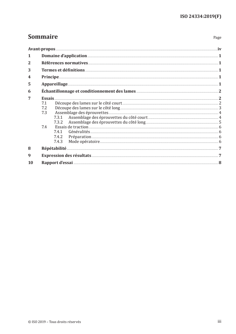 ISO 24334:2019 - Revêtements de sol stratifiés — Détermination de la résistance à la traction des lames assemblées mécaniquement
Released:15. 12. 2023
