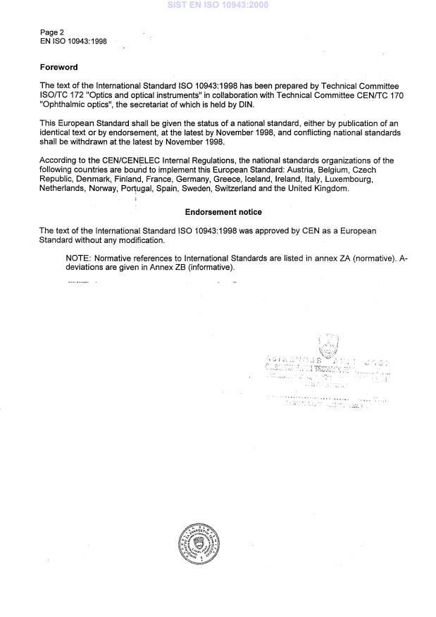 EN ISO 10943:1998 EN ISO 10943:2000 - Page 4 preview