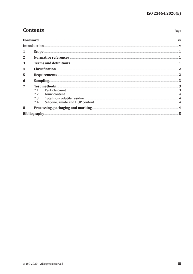 ISO 23464:2020 - Nitrile cleanroom gloves — Specification
Released:7/7/2020