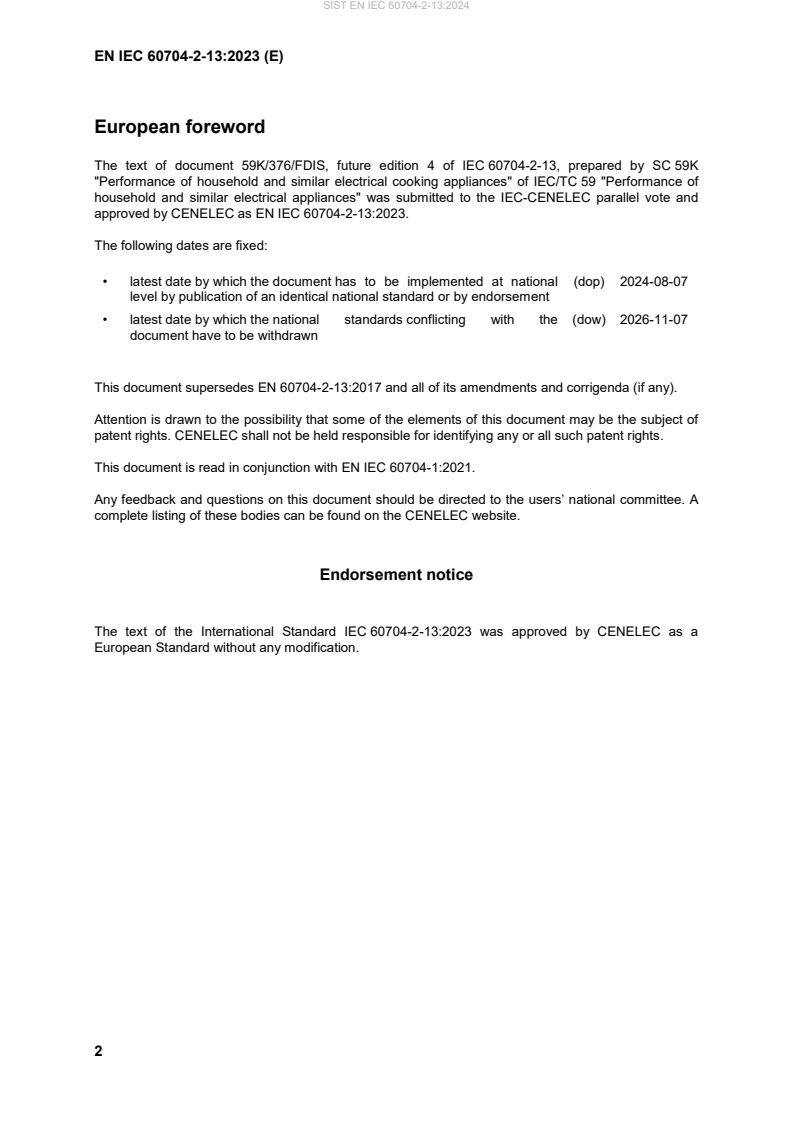SIST EN IEC 60704-2-13:2024 SIST EN IEC 60704-2-13:2024 - Page 4 preview