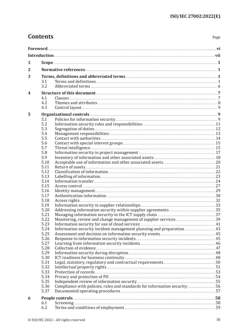 ISO/IEC 27002:2022 - Information security, cybersecurity and privacy protection — Information security controls
Released:3/23/2022