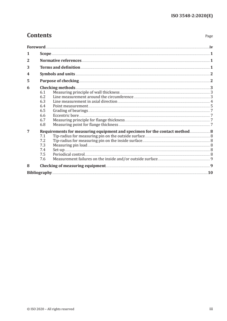 ISO 3548-2:2020 ISO 3548-2:2020 - Plain bearings — Thin-walled half bearings with or without flange — Part 2: Measurement of wall thickness and flange thickness
Released:9/9/2020