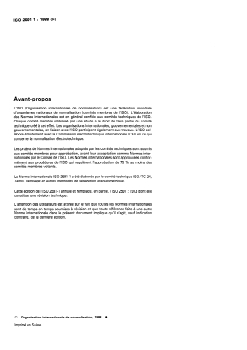 ISO 2591-1:1988 ISO 2591-1:1988 - Tamisage de contrôle — Partie 1: Modes opératoires utilisant des tamis de contrôle en tissus métalliques et en tôles métalliques perforées
Released:12/15/1988 - Page 2 preview