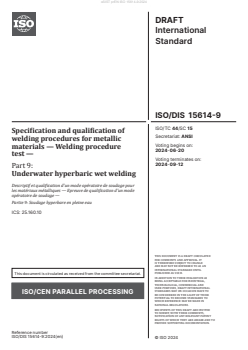 EN ISO 15614-9:2025 prEN ISO 15614-9:2024 - Page 3 preview