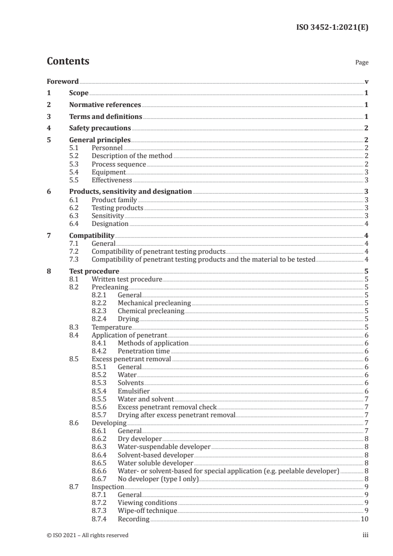ISO 3452-1:2021 - Non-destructive testing — Penetrant testing — Part 1: General principles
Released:5/21/2021