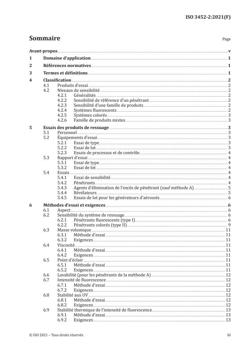 ISO 3452-2:2021 - Essais non destructifs — Examen par ressuage — Partie 2: Essai des produits de ressuage
Released:5/21/2021
