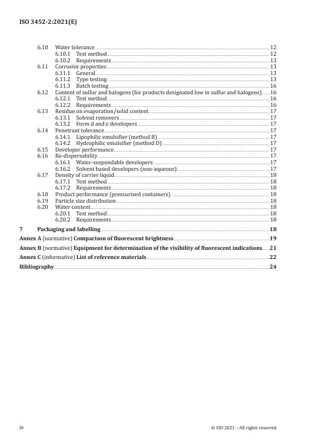 ISO 3452-2:2021 ISO 3452-2:2021 - Non-destructive testing -- Penetrant testing - Page 4 preview