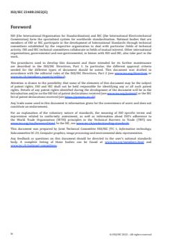 ISO/IEC 23488:2022 - Information technology — Computer graphics, image processing and environment data representation — Object/environmental representation for image-based rendering in virtual/mixed and augmented reality (VR/MAR)
Released:5/5/2022 - Page 4 preview