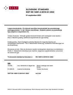 EN 14081-2:2018+A1:2022 EN 14081-2:2018+A1:2022 - Page 1 preview