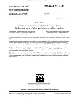 SIST EN 14749:2016+A1:2022 - BARVE - Page 3 preview