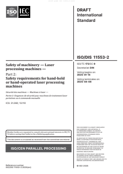oSIST prEN ISO 11553-2:2025 oSIST prEN ISO 11553-2:2025 - BARVE - Page 3 preview
