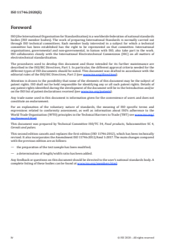 ISO 11746:2020 - Rice — Determination of biometric characteristics of kernels
Released:1/9/2020 - Page 4 preview