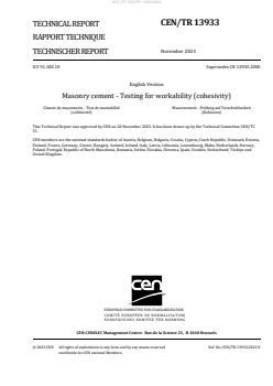 SIST-TP CEN/TR 13933:2024 SIST-TP CEN/TR 13933:2024 - Page 3 preview