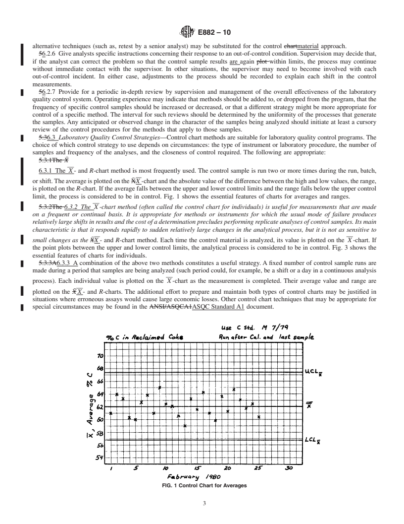 REDLINE ASTM E882-10 - Standard Guide for  Accountability and Quality Control in the Chemical Analysis Laboratory