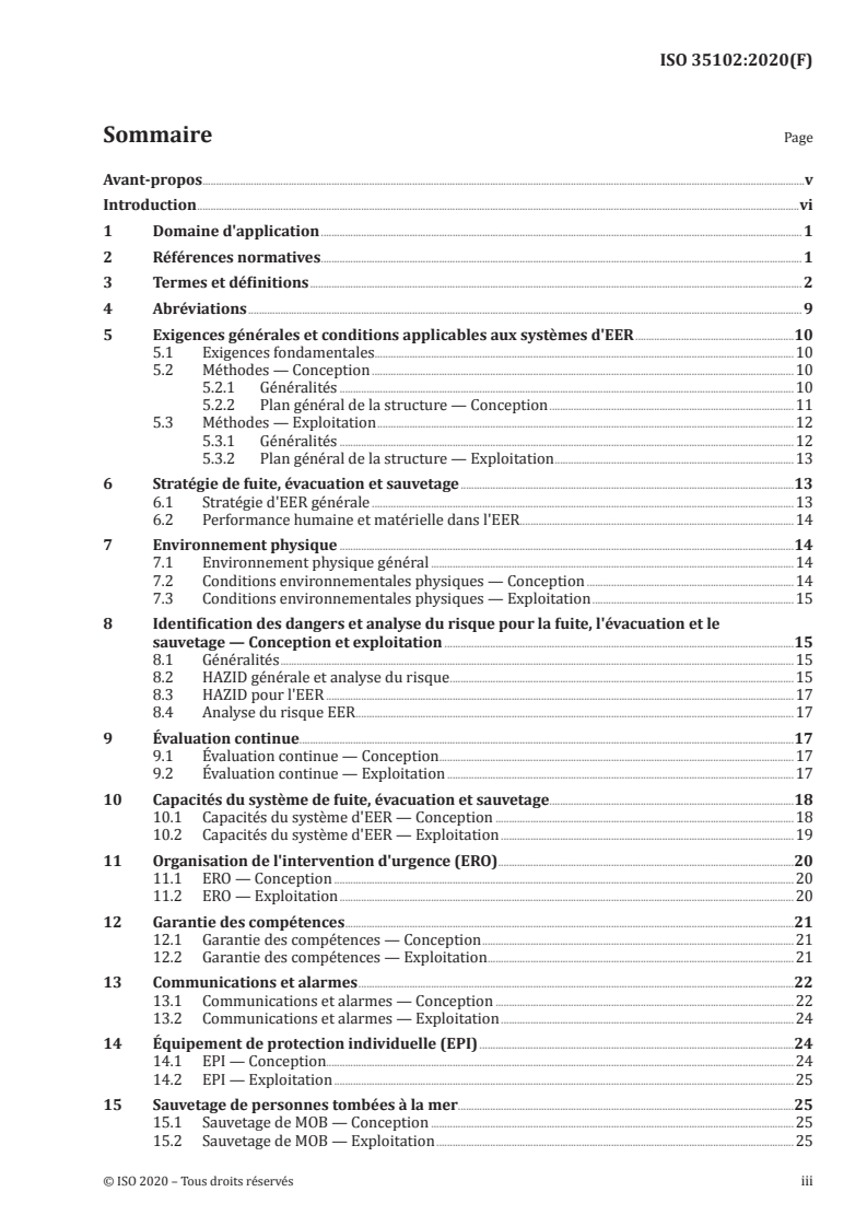 ISO 35102:2020 - Industries du pétrole et du gaz naturel — Opérations en Arctique — Fuite, évacuation et sauvetage depuis les installations en mer
Released:10/26/2020