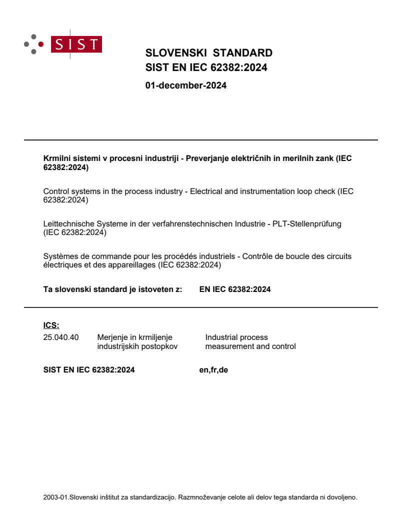 EN IEC 62382:2024