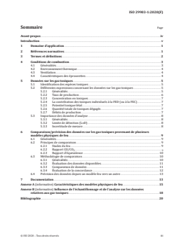 ISO 29903-1:2020 ISO 29903-1:2020 - Comparaison de données de gaz toxiques provenant de différents essais — Partie 1: Lignes directrices et exigences
Released:3/26/2020 - Page 3 preview