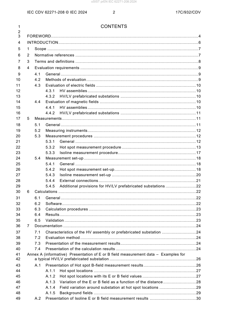 FprEN IEC 62271-208:2025 prEN IEC 62271-208:2024 - BARVE - Page 4 preview