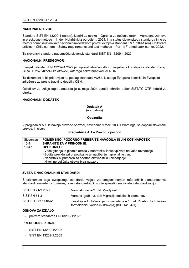 EN 13209-1:2022 EN 13209-1:2024 - Page 2 preview