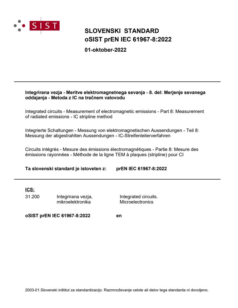 oSIST prEN IEC 61967-8:2022 - BARVE na PDF-str 18