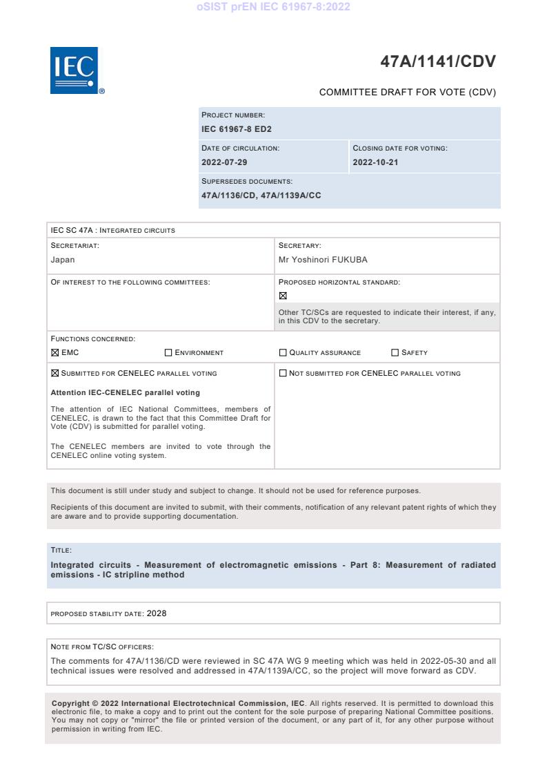oSIST prEN IEC 61967-8:2022 - BARVE na PDF-str 18
