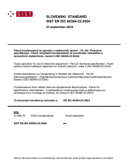 SIST EN IEC 60384-22:2024 SIST EN IEC 60384-22:2024 - Page 1 preview