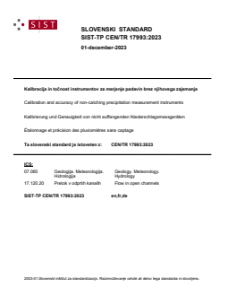 SIST-TP CEN/TR 17993:2023 - Page 1 preview