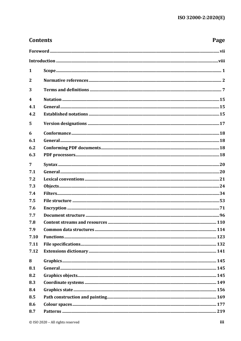 ISO 32000-2:2020 - Document management — Portable document format — Part 2: PDF 2.0
Released:12/11/2020