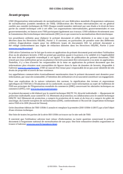 ISO 13506-2:2024 - Habillement de protection contre la chaleur et les flammes — Partie 2: Prédiction de blessure par brûlure de la peau — Exigences de calculs et cas d'essai
Released:12. 06. 2024 - Page 4 preview