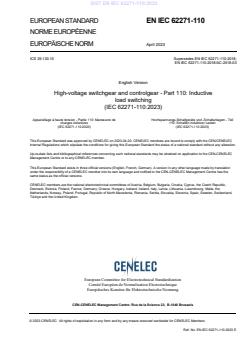 EN IEC 62271-110:2023 - Page 3 preview